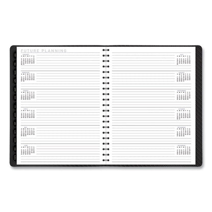 Contemporary Weekly/monthly Planner, Vertical-column Format, 11 X 8.25, Graphite Cover, 12-month (jan To Dec): 2026