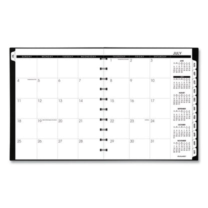 Move-a-page Academic Weekly/monthly Planners, 11 X 9, Black Cover, 12-month (july To June): 2025 To 2026