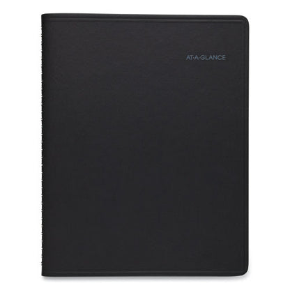 Quicknotes Monthly Planner, 11 X 8.25, Black Cover, 12-month (jan To Dec): 2026