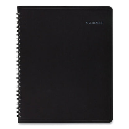 Quicknotes Monthly Planner, 8.75 X 7, Black Cover, 12-month (jan To Dec): 2026