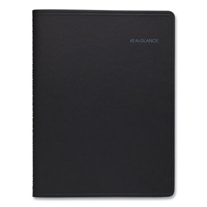 Quicknotes Weekly/monthly Planner, 10 X 8, Black Cover, 12-month (july To June): 2025 To 2026