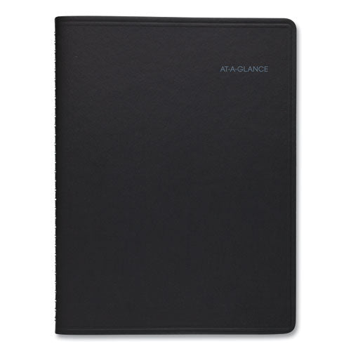 Quicknotes Weekly/monthly Planner, 10 X 8, Black Cover, 12-month (july To June): 2025 To 2026