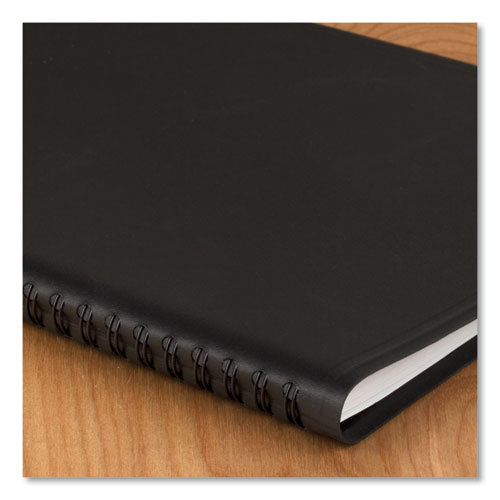 Quicknotes Weekly Vertical-column Format Appointment Book, 11 X 8.25, Black Cover, 12-month (jan To Dec): 2026