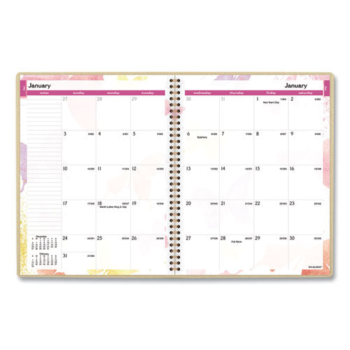 Watercolors Weekly/monthly Planner, Butterflies Artwork, 11 X 8.5, Multicolor Cover, 12-month (jan To Dec): 2026
