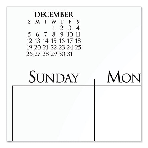 Business Monthly Wall Calendar, 15 X 12, White/black Sheets, 12-month (jan To Dec): 2026