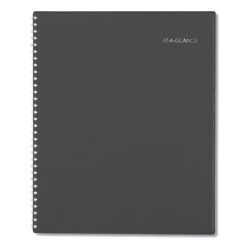 Dayminder Academic Weekly/monthly Desktop Planner, 11 X 8.5, Charcoal Cover, 12-month (july To June): 2025 To 2026