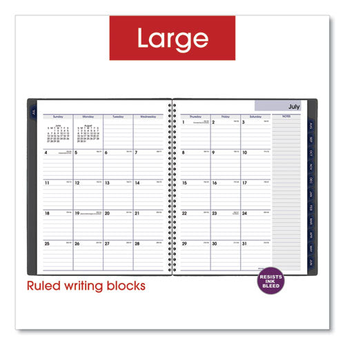 Dayminder Academic Weekly/monthly Desktop Planner, 11 X 8.5, Charcoal Cover, 12-month (july To June): 2025 To 2026
