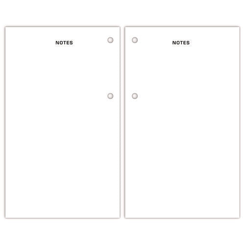 Two-color Desk Calendar Refill, 3.5 X 6, White Sheets, 12-month (jan To Dec): 2026