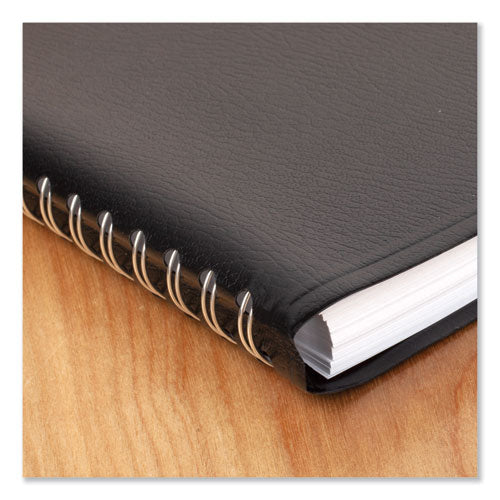 Dayminder Daily Appointment Book, 8.5 X 5.5, Black Cover, 12-month (jan To Dec): 2026
