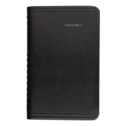 Dayminder Weekly Pocket Appointment Book With Telephone/address Section, 6 X 3.5, Black Cover, 12-month (jan To Dec): 2026
