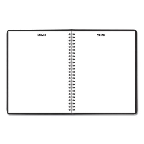 Dayminder Monthly Planner With Notes Column, Ruled Blocks, 8.75 X 7, Black Cover, 12-month (jan To Dec): 2026