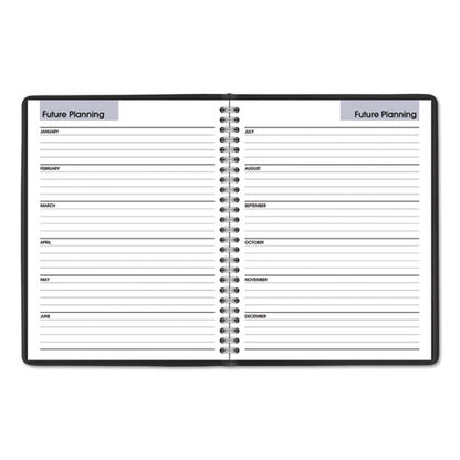Dayminder Monthly Planner With Notes Column, Ruled Blocks, 8.75 X 7, Black Cover, 12-month (jan To Dec): 2026