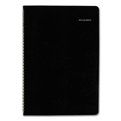 Dayminder Monthly Planner, Ruled Blocks, 12 X 8, Black Cover, 14-month: Dec 2025 To Jan 2027