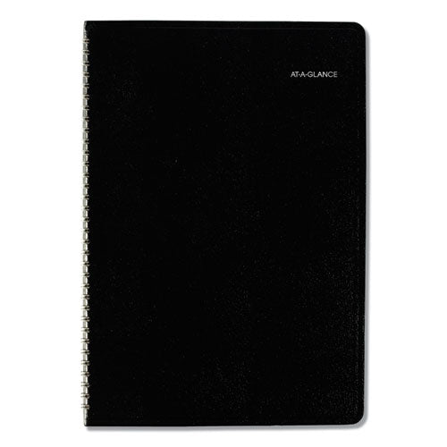 Dayminder Monthly Planner, Ruled Blocks, 12 X 8, Black Cover, 14-month: Dec 2025 To Jan 2027