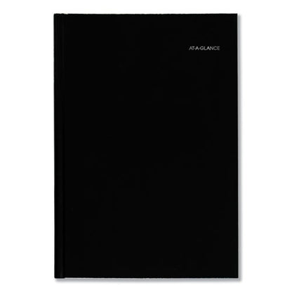 Dayminder Hard-cover Monthly Planner, Ruled Blocks, 11.75 X 8, Black Cover, 14-month: Dec 2025 To Jan 2027
