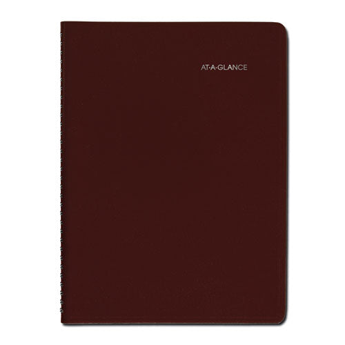 Dayminder Weekly Appointment Book, Vertical-column Format, 11 X 8, Burgundy Cover, 12-month (jan To Dec): 2026