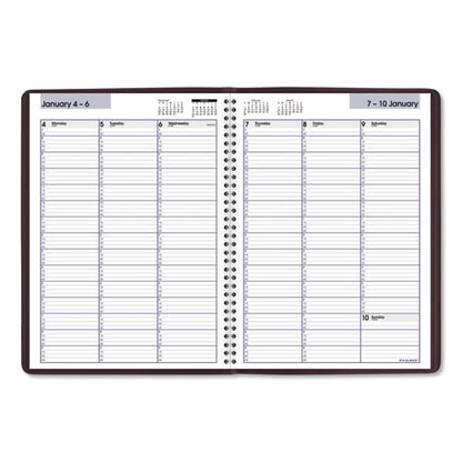Dayminder Weekly Appointment Book, Vertical-column Format, 11 X 8, Burgundy Cover, 12-month (jan To Dec): 2026