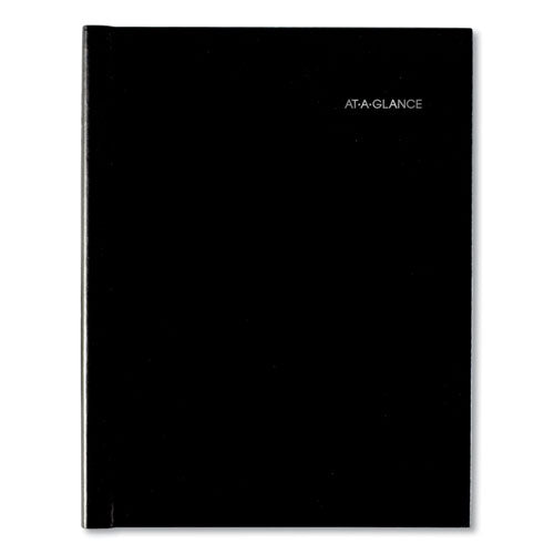 Dayminder Hardcover Weekly Vertical-column Format Appointment Book, 11 X 8, Black Cover, 12-month (jan To Dec): 2026