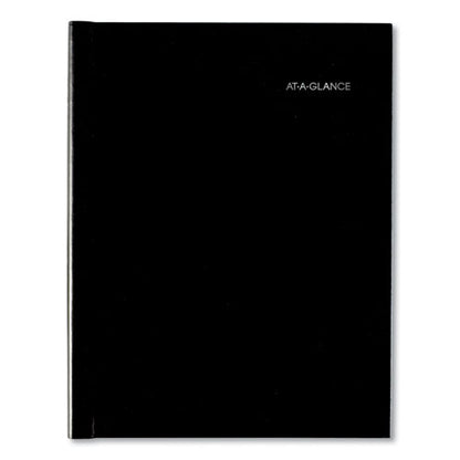 Dayminder Hardcover Weekly Vertical-column Format Appointment Book, 11 X 8, Black Cover, 12-month (jan To Dec): 2026