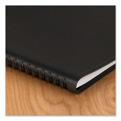 Dayminder Open-schedule Weekly Appointment Book, 8.75 X 7, Black Cover, 12-month (jan To Dec): 2026