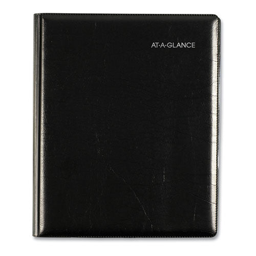 Dayminder Executive Weekly/monthly Refillable Planner, 8.75 X 7, Black Cover, 12-month (jan To Dec): 2026