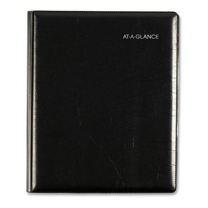 Dayminder Executive Weekly/monthly Refillable Planner, 8.75 X 7, Black Cover, 12-month (jan To Dec): 2026