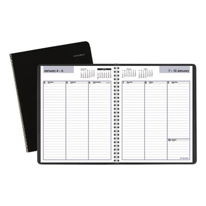 Dayminder Weekly Planner, Vertical-column Format, 8.75 X 7, Black Cover, 12-month (jan To Dec): 2026