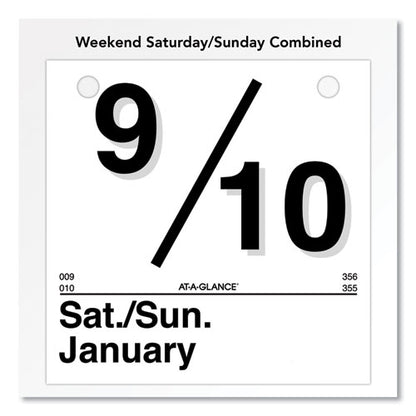 Today Is Daily Wall Calendar Refill, 6 X 6, White Sheets, 12-month (jan To Dec): 2026