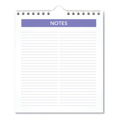 Mini Monthly Wall Calendar With Fold-out Easel, 7 X 8, White Sheets, 12-month (jan To Dec): 2026