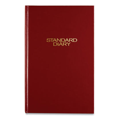 Standard Diary Daily Diary, 2026 Edition, Wide/legal Rule, Red Cover, (200) 12 X 7.75 Sheets