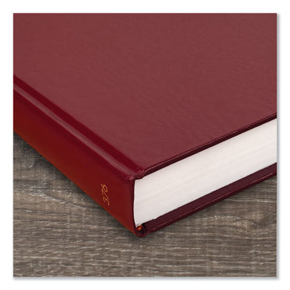 Standard Diary Daily Diary, 2026 Edition, Wide/legal Rule, Red Cover, (200) 12 X 7.75 Sheets