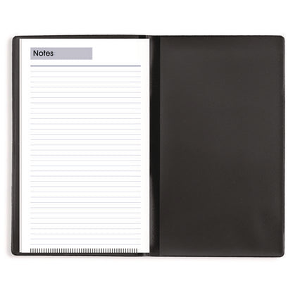 Dayminder Weekly Pocket Planner, 6 X 3.5, Black Cover, 12-month (jan To Dec): 2026