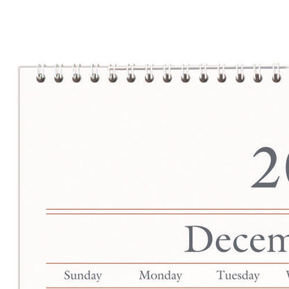 Three-month Reference Wall Calendar, 12 X 27, White Sheets, 14-month: Dec 2025 To Feb 2027