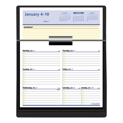 Flip-a-week Desk Calendar Refill With Quicknotes, 7 X 6, White Sheets, 12-month (jan To Dec): 2026