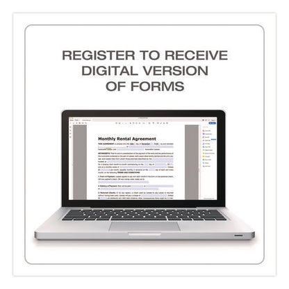 Month-to-month Residential Rental Agreement Digital Download With Instructions, 8.5 X 11, Unlimited Number Of Forms