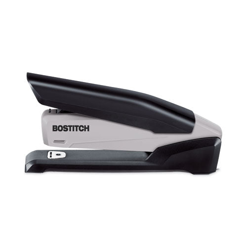 Ecostapler Spring-powered Desktop Stapler, 20-sheet Capacity, Gray/black