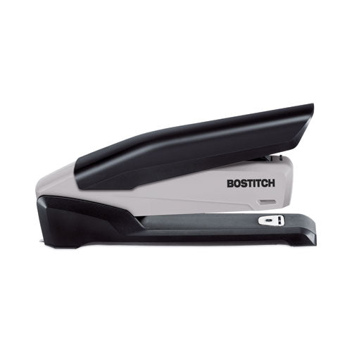 Ecostapler Spring-powered Desktop Stapler, 20-sheet Capacity, Gray/black