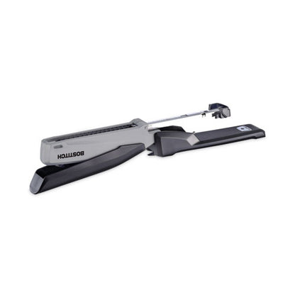 Ecostapler Spring-powered Desktop Stapler, 20-sheet Capacity, Gray/black