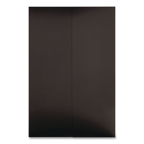 Premium Foam Display Board, Cfc-free Polystyrene, 24 X 36, Black Surface And Core, 12/carton