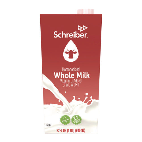 Original Whole Milk, 32 Oz Carton, 12/carton