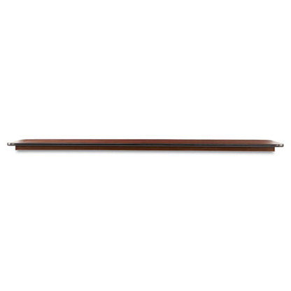Wood Folding Table, Rectangular, 71.88w X 17.75d X 29.13h, Mahogany