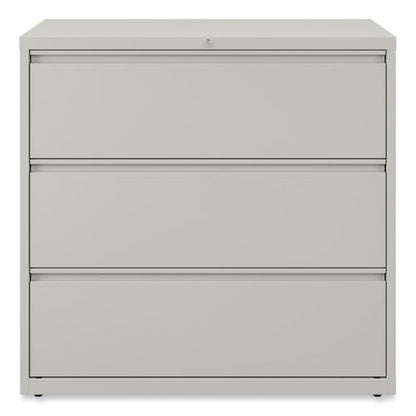 Lateral File, 3 Legal/letter/a4/a5-size File Drawers, Light Gray, 42" X 18.63" X 40.25"