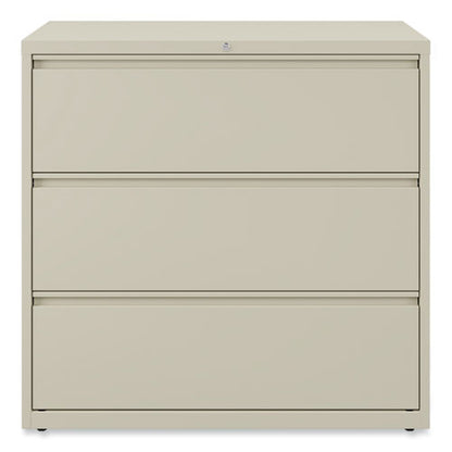 Lateral File, 3 Legal/letter/a4/a5-size File Drawers, Putty, 42" X 18.63" X 40.25"