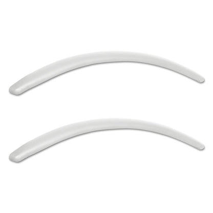 Alera Neratoli Series Replacement Arm Pads For Alera Neratoli Series Chairs, Faux Leather, 1.77 X 15.15 X 0.59, White, 2/set