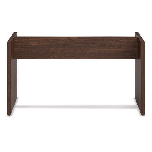 Alera Seville 96" Wide Conference Table Base, 50w X 22d X 28h, Mahogany