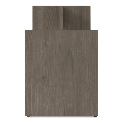 Alera Seville 96" Wide Conference Table Base, 50w X 22d X 28h, Walnut