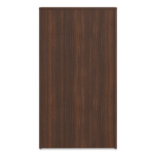 Alera Seville Bookcase, Five-shelf, 36w X 14d X 65h, Mahogany
