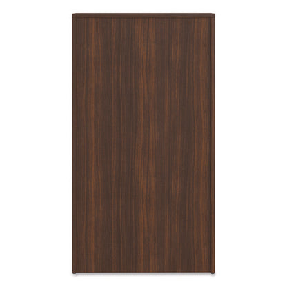 Alera Seville Bookcase, Five-shelf, 36w X 14d X 65h, Mahogany