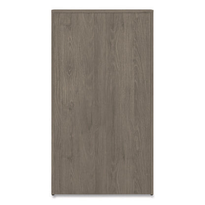 Alera Seville Bookcase, Five-shelf, 36w X 14d X 65h, Walnut