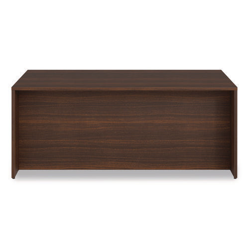 Alera Seville Series Desk Shell, 72" X 36" X 29", Mahogany